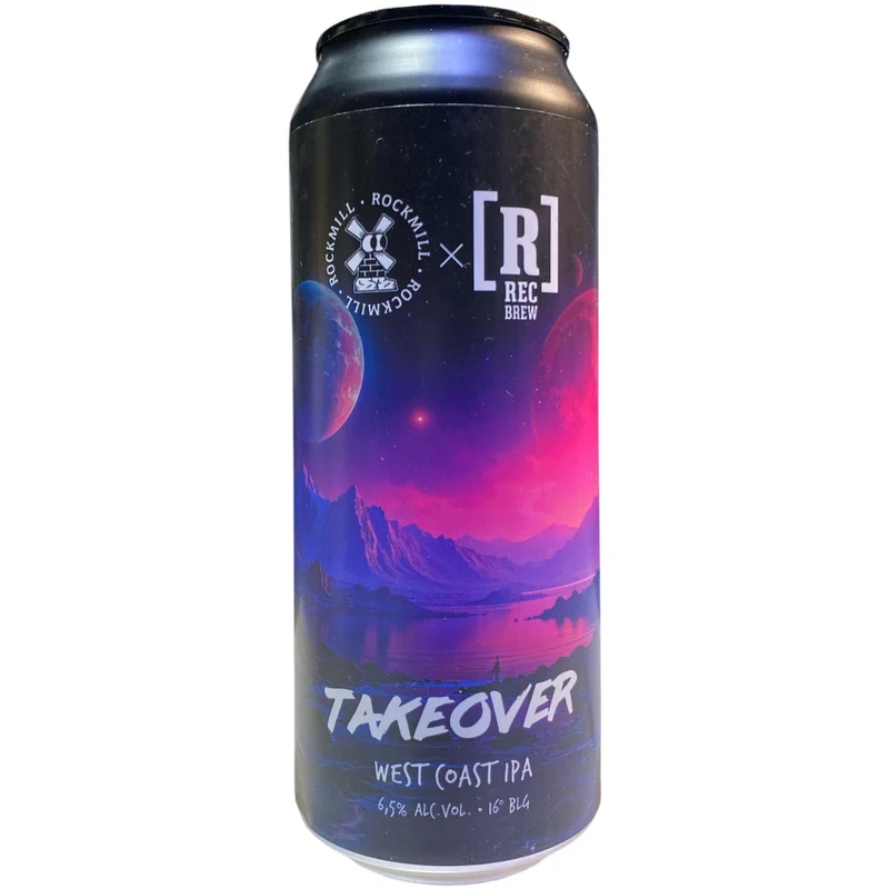 ROCKMILL X REC - TAKEOVER WEST COAST IPA - 50CL