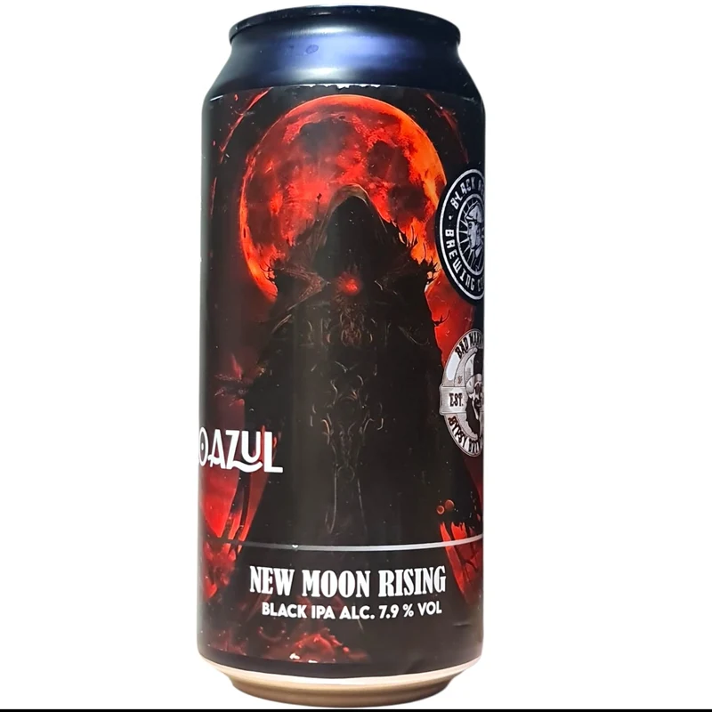 RIO AZUL X GEKKO/ NEW MOON RISING - BLACK IPA - 44 CL