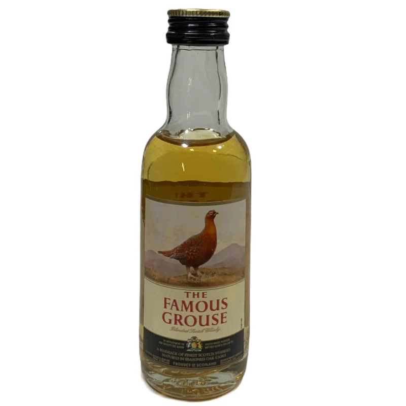 WHISKY THE FAMOUS GROUSE MINIATURA 5CL