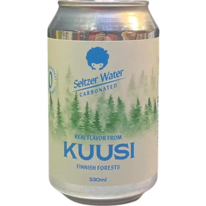 KUUSI AGUA CON GAS 33CL