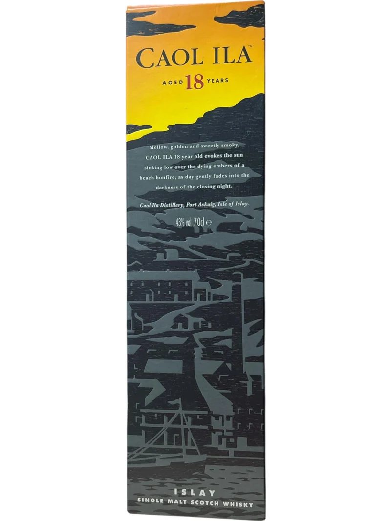CAOL ILA 18 AÑOS - SINGLE MALT - 70CL