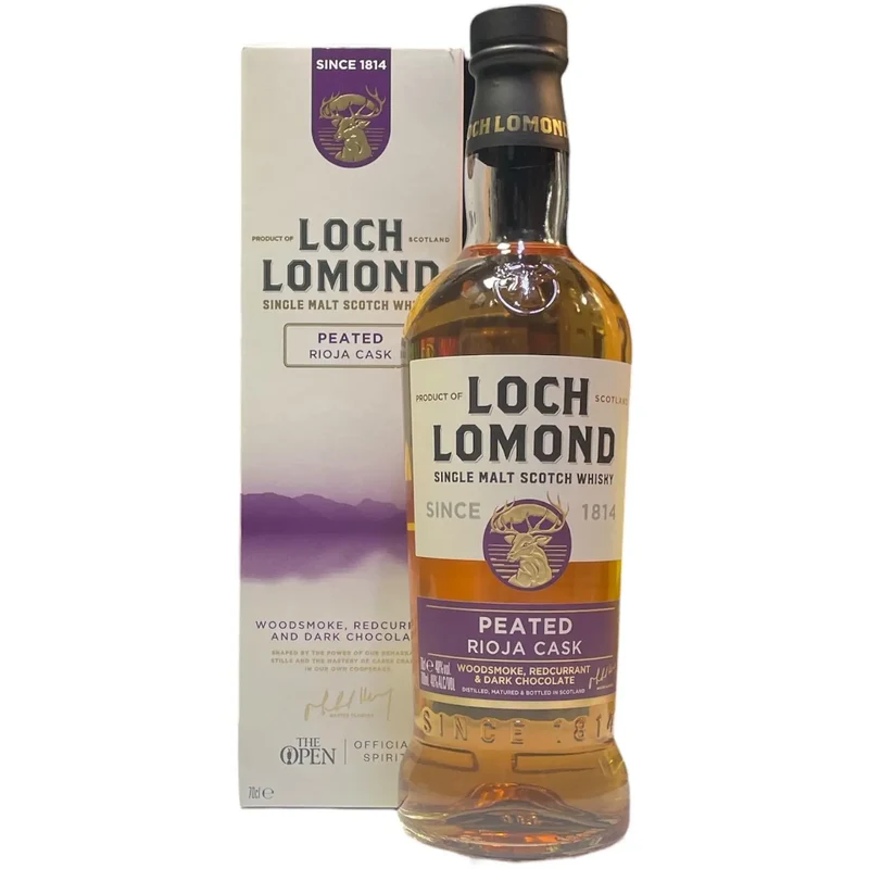 LOCH LOMONG PEATED RIOJA CASK 75CL