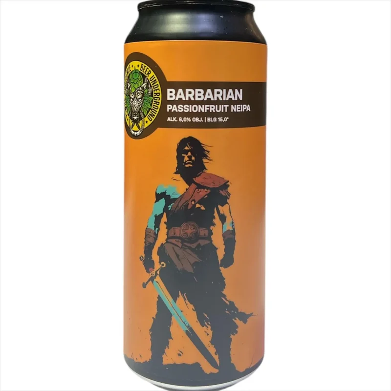 PIWNE PODZIEMIE BARBARIAN NEIPA 44CL