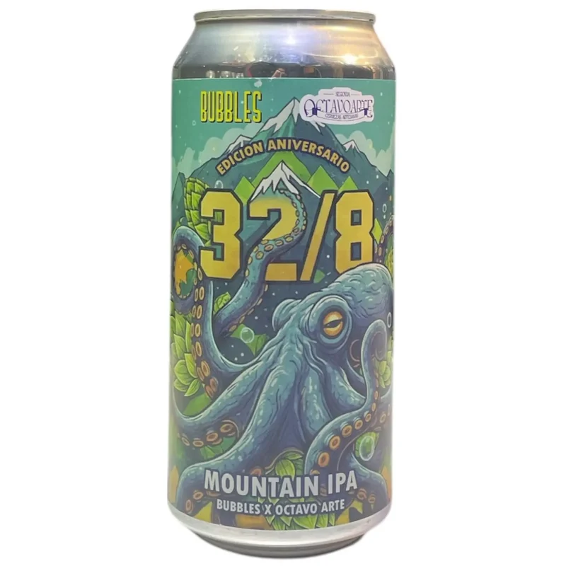OCTAVO ARTE X BUBBLES 32/8 MOUNTAIN IPA 44CL
