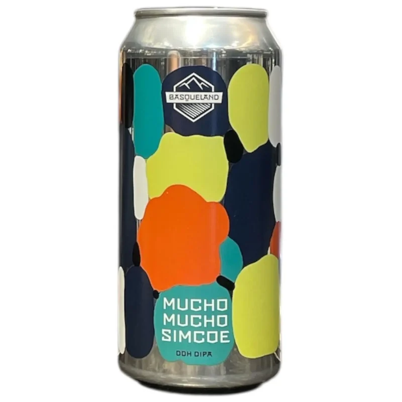 BASQUELAND MUCHO SIMCOE DDH DOUBLE IPA 44CL