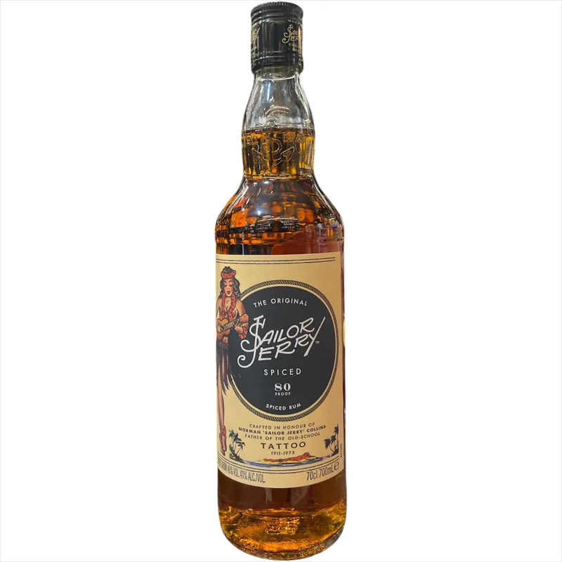 THE ORIGINAL SAILOR JERRY SPICED TATTOO 70CL