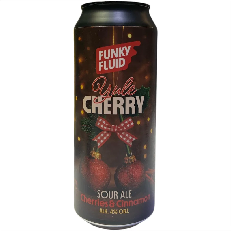 FUNKY FLUID YULE CHERRY SOUR ALE CHERRIES AND CINNAMON 50CL