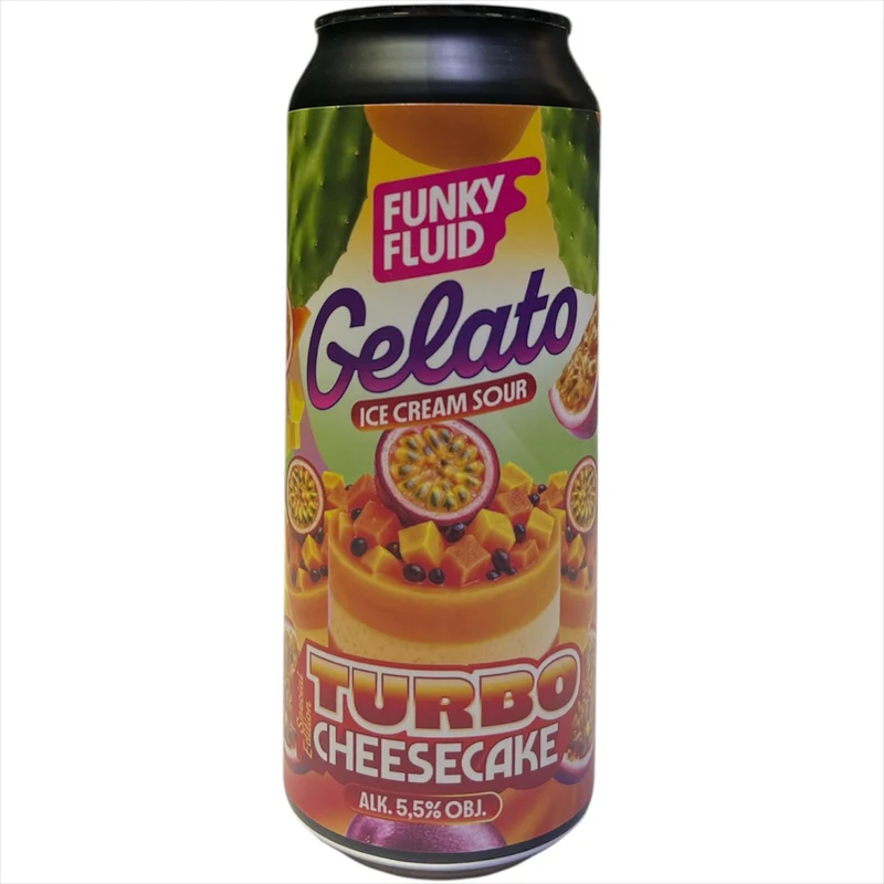 FUNKY FLUID GELATO TURBO CHEESECAKE 50CL