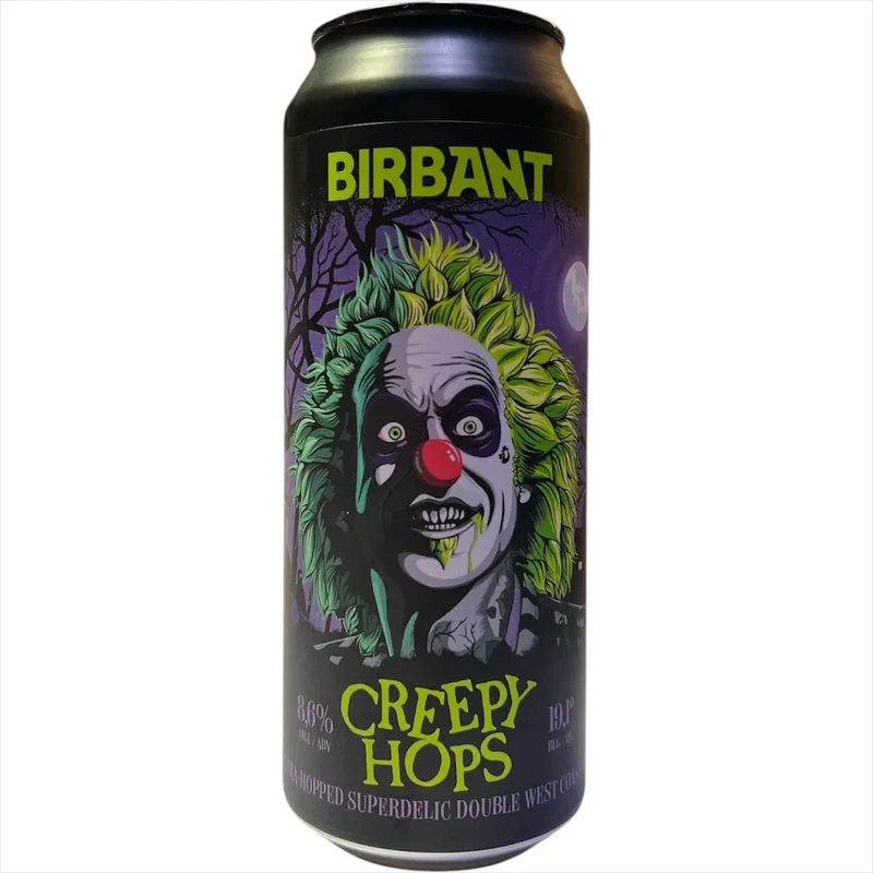 BIRBANT CREEPY HOSP DOUBLE WEST COAST IPA 50CL