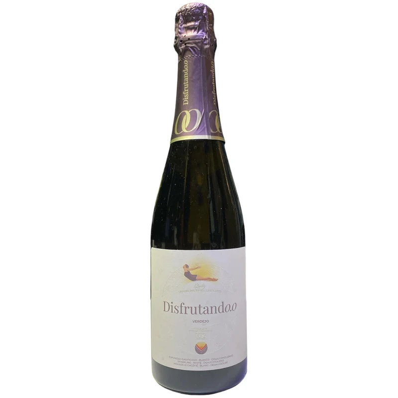 DISFRUTANDO 0.0 - VERDEJO ESPUMOSO SIN ALCOHOL - 75CL