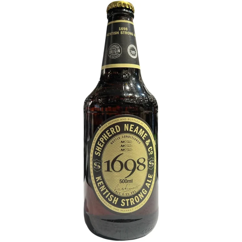 SHEPHERDS NEAME 1698 KENTISH STRONG ALE 50CL