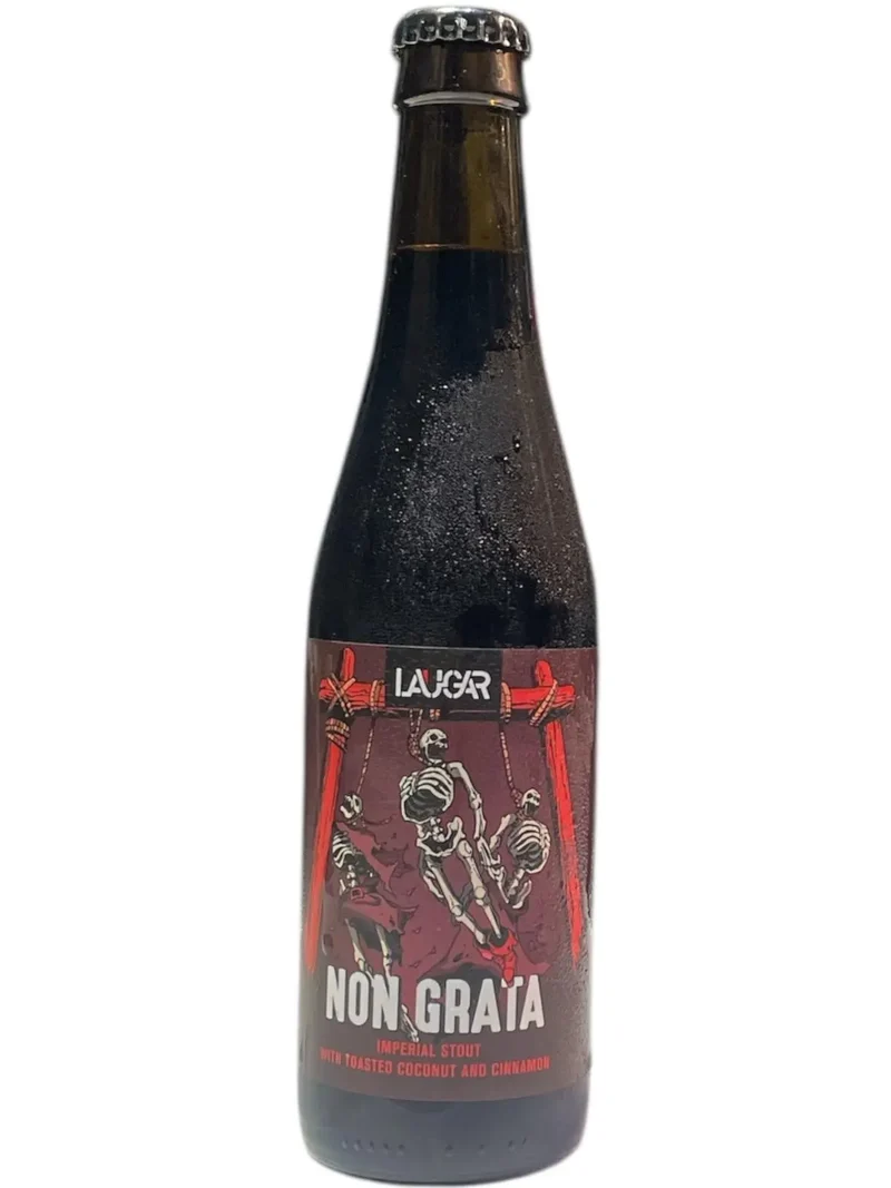 LAUGAR NON GRATA IMP STOUT CON COCO Y CANELA 44CL