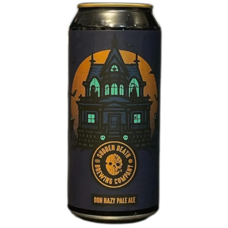 SUDDEN DEATH HOLIDAY ON HAUNTED HILL DDH HAZY PALE ALE 44CL