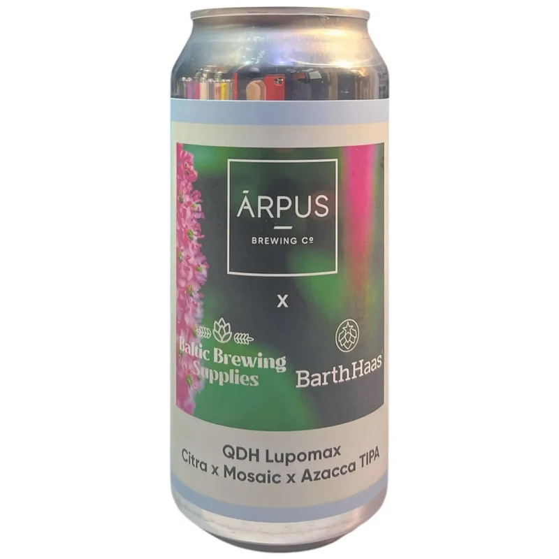 ARPUS x BALTIC BREWING QDH LUPOMAX CITRA x MOSAIC x AZACCA TIPA 44CL