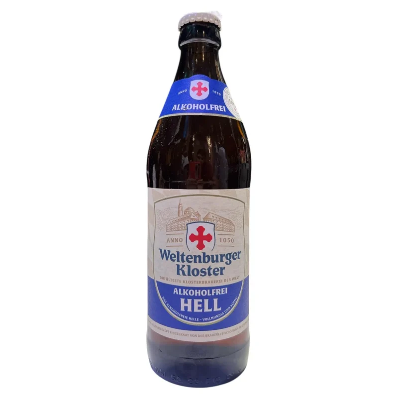 WELTENBURGER KLOSTER ALKOHOLFREI HELL 50CL