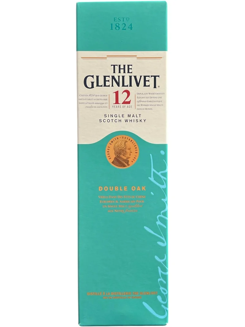 GLENLIVET 12 AÑOS - SINGLE MALT - 70CL