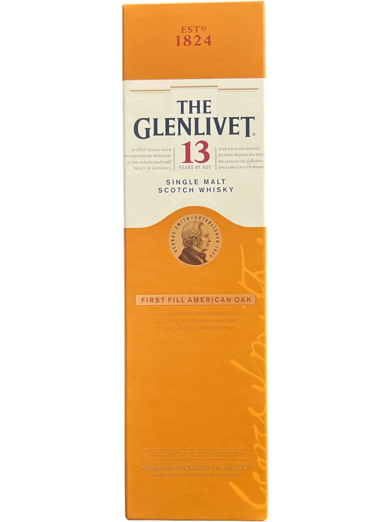 GLENLIVET 13 AÑOS/ FIRST FILL AMERICAN OAK - SINGLE MALT - 70CL