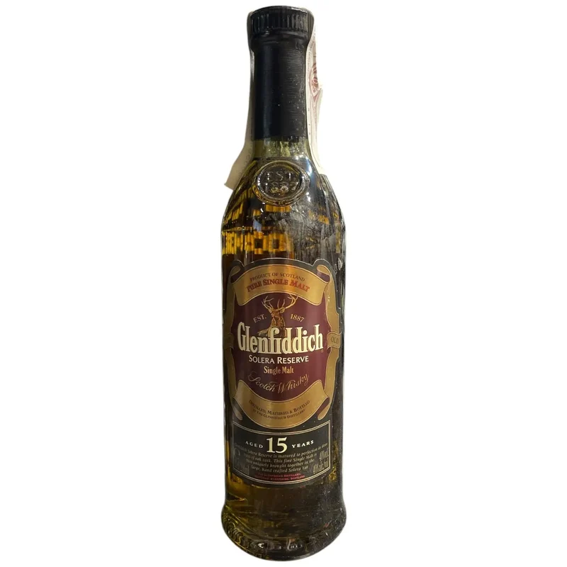 GLENFIDDICH SOLERA RESERVE 15A 20CL