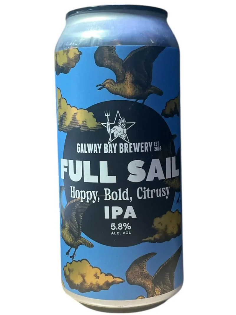 GALWAY BAY FULL SAIL HOPPY BOLD IPA 44CL