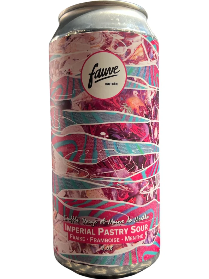 FAUVE / SOUFFLE ROUGE ET MAINS DE MENTHE- IMPERIAL PASTRY SOUR- 44CL