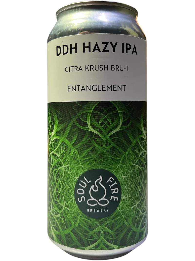 SOUL FIRE ENTANGLEMENT - DDH HAZY INDIAN PALE ALE - 44CL