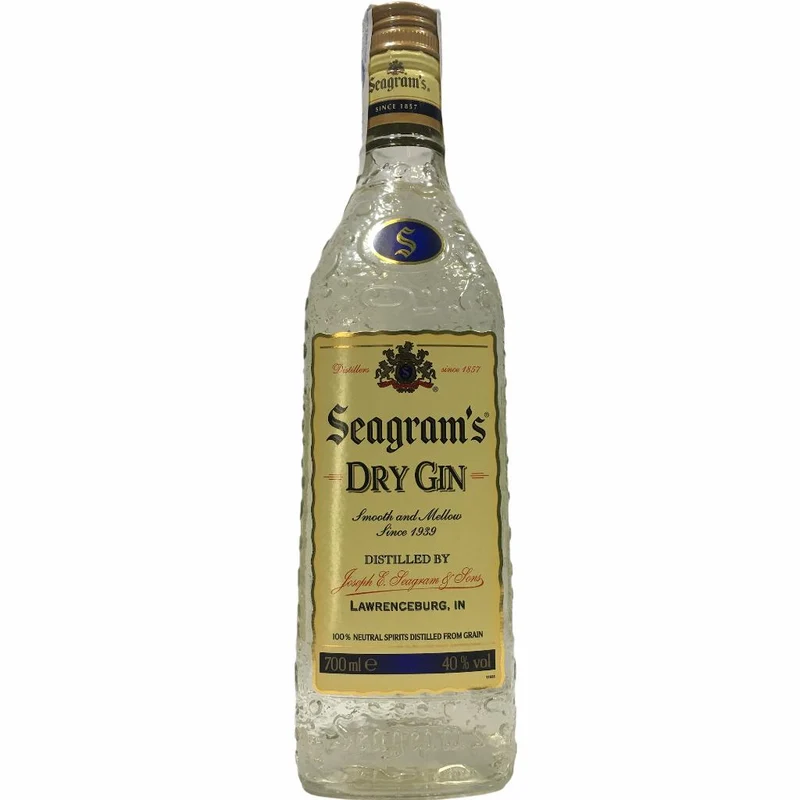 SEAGRAMS DRY GIN - 70CL