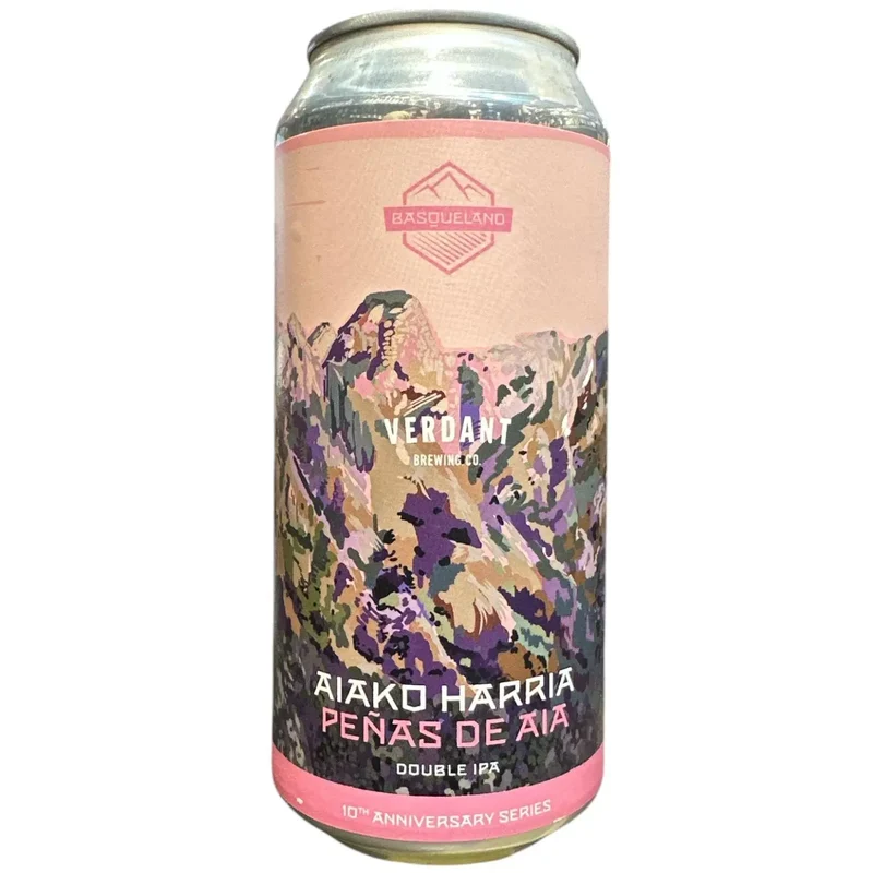 BASQUELAND X VERDANT PEÑAS DE AIA DOUBLE IPA 44CL