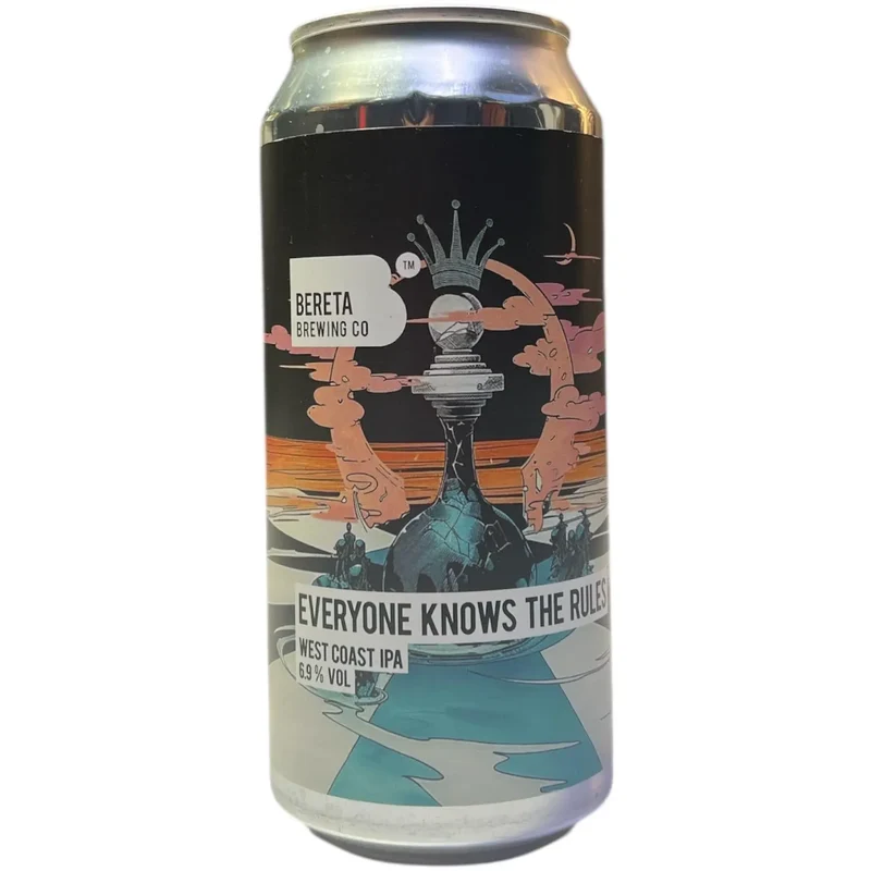 BERETA EVERYONE KNOWS THE RULES WEST COAST IPA 44CL