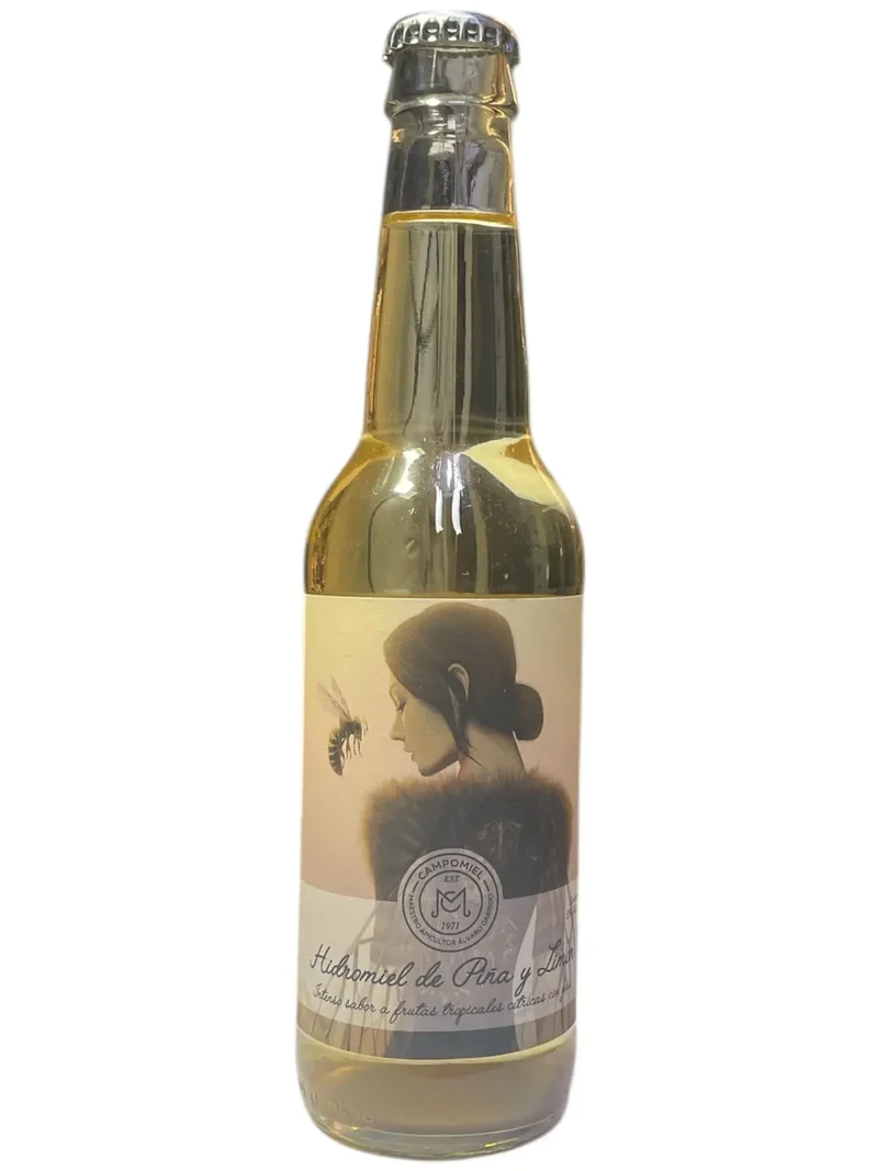 CAMPOMIEL HIDROMIEL DE PIÑA Y LIMON 33CL
