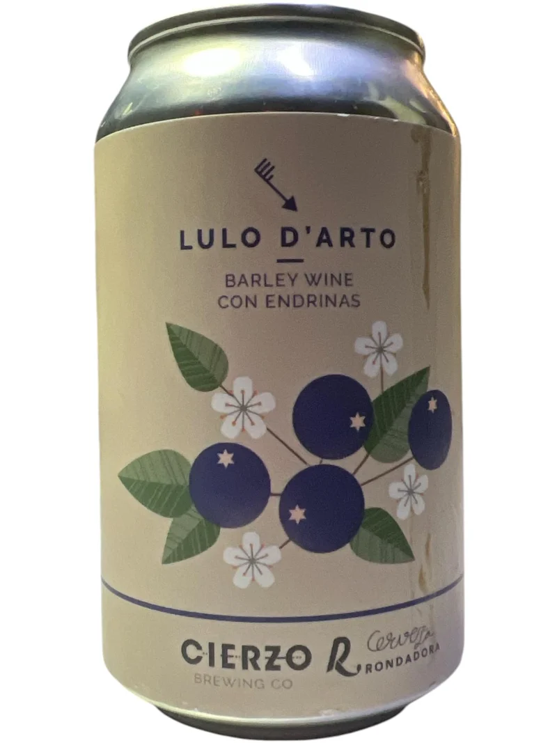 CIERZO LULO D`ARTO - BARLEY WINE CON ENDRINAS - 33CL