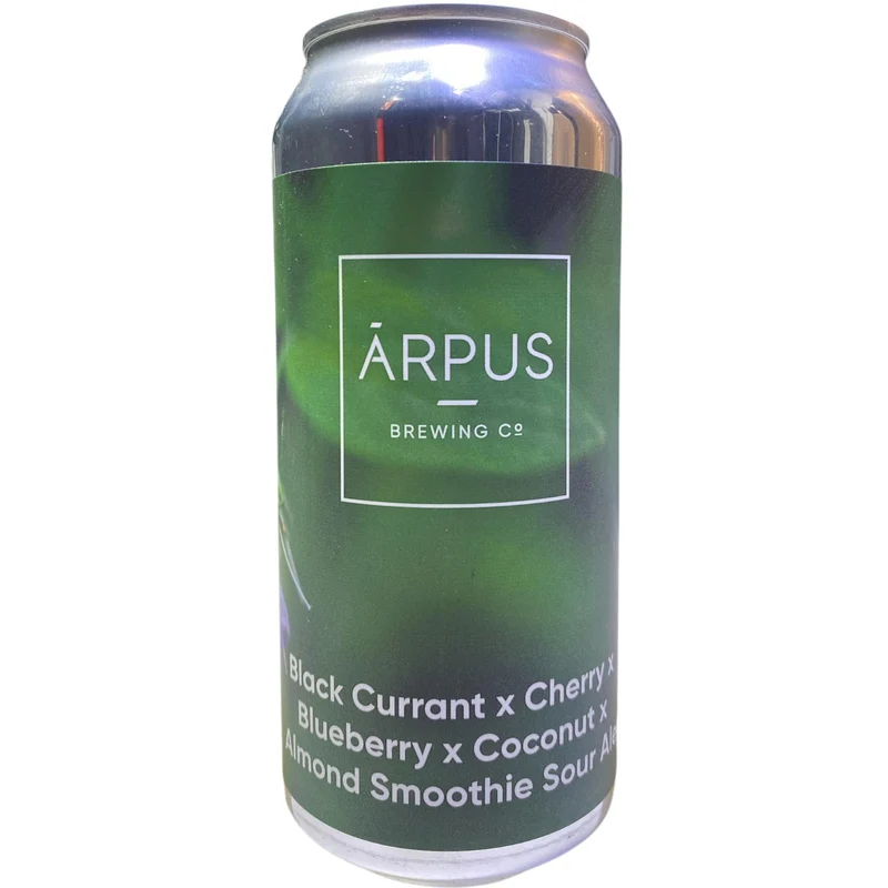 ARPUS BREWING / BLACK CURRANT - CHERRY X BLUEBERRY X COCONUT X ALMOND - SMOOTHIE SOUR ALE - 44CL