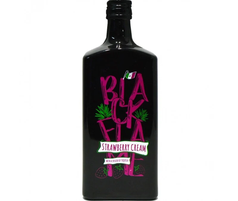 BLACKFLAME - CREMA DE FRESA CON AGAVE - 70CL